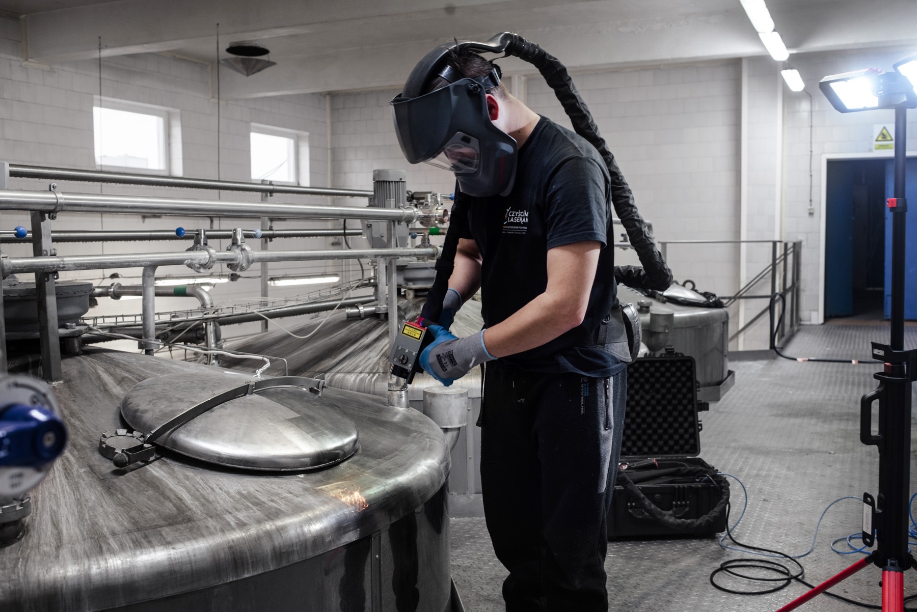 Laserowe czyszczenie maszyn spożywczych bez użycia chemii